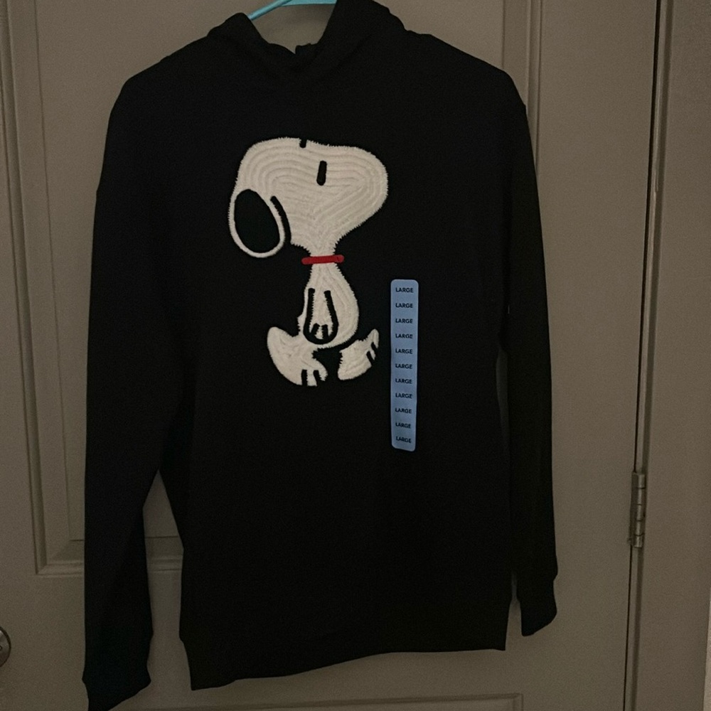 NWT Snoopy hoodie. Size Large.